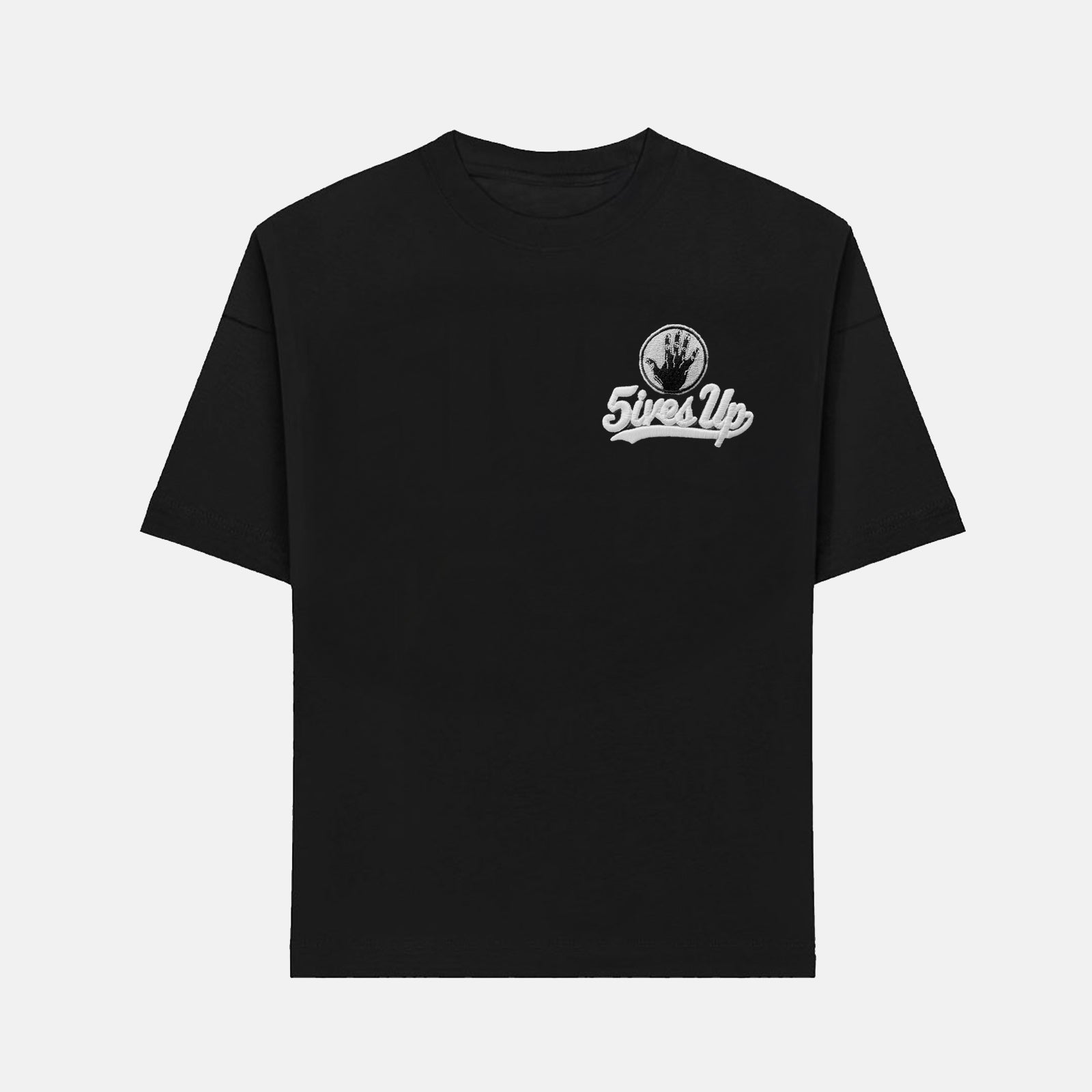 5ives Up Embroidery Tee