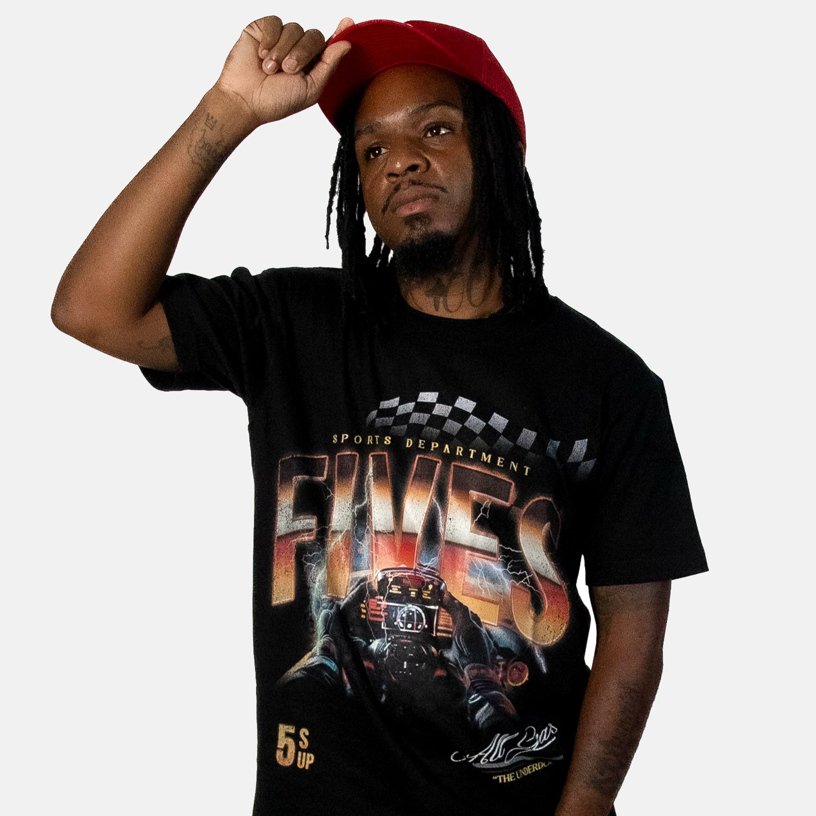 Red Steering Wheel Tee